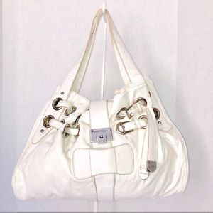 JIMMY CHOO WHITE PATENT RIKI